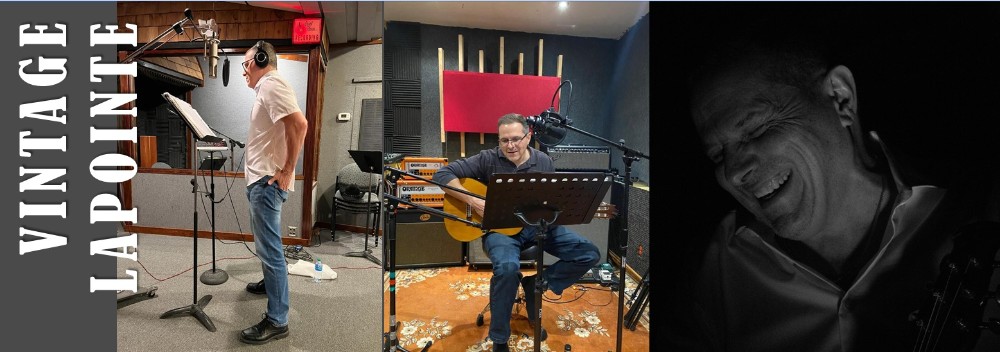 O músico canadense Vintage Lapointe toca aqui!